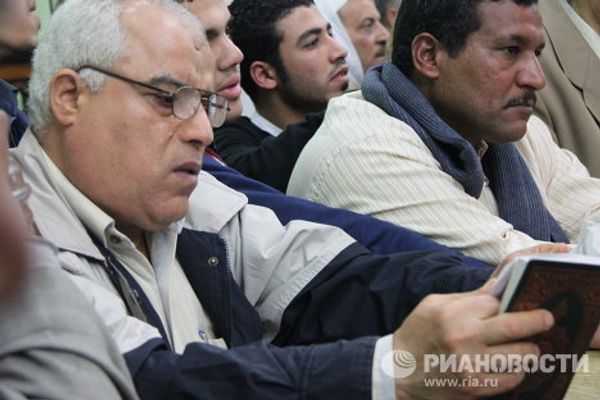 Празднование годовщины рождения имама Хусейна в Каире