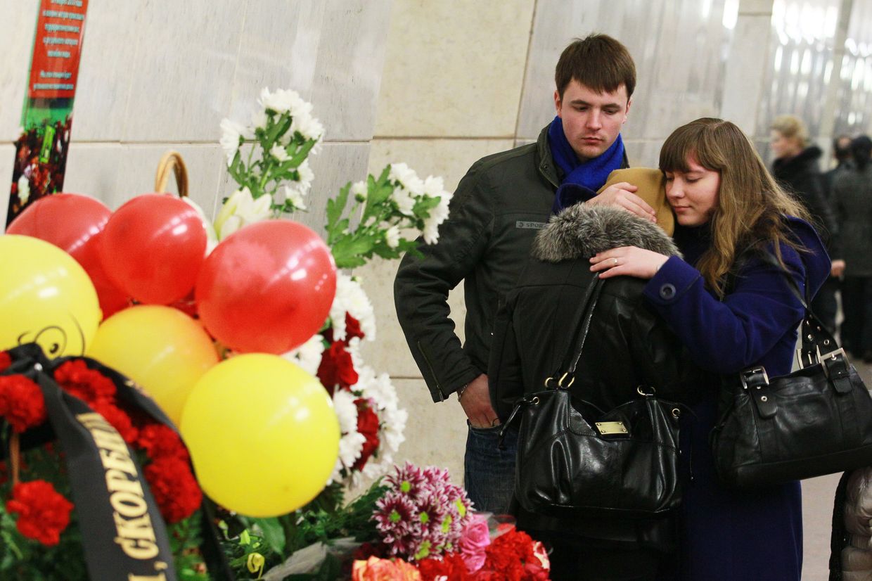 Годовщина взрывов на станциях метро Лубянка и Парк Культуры
