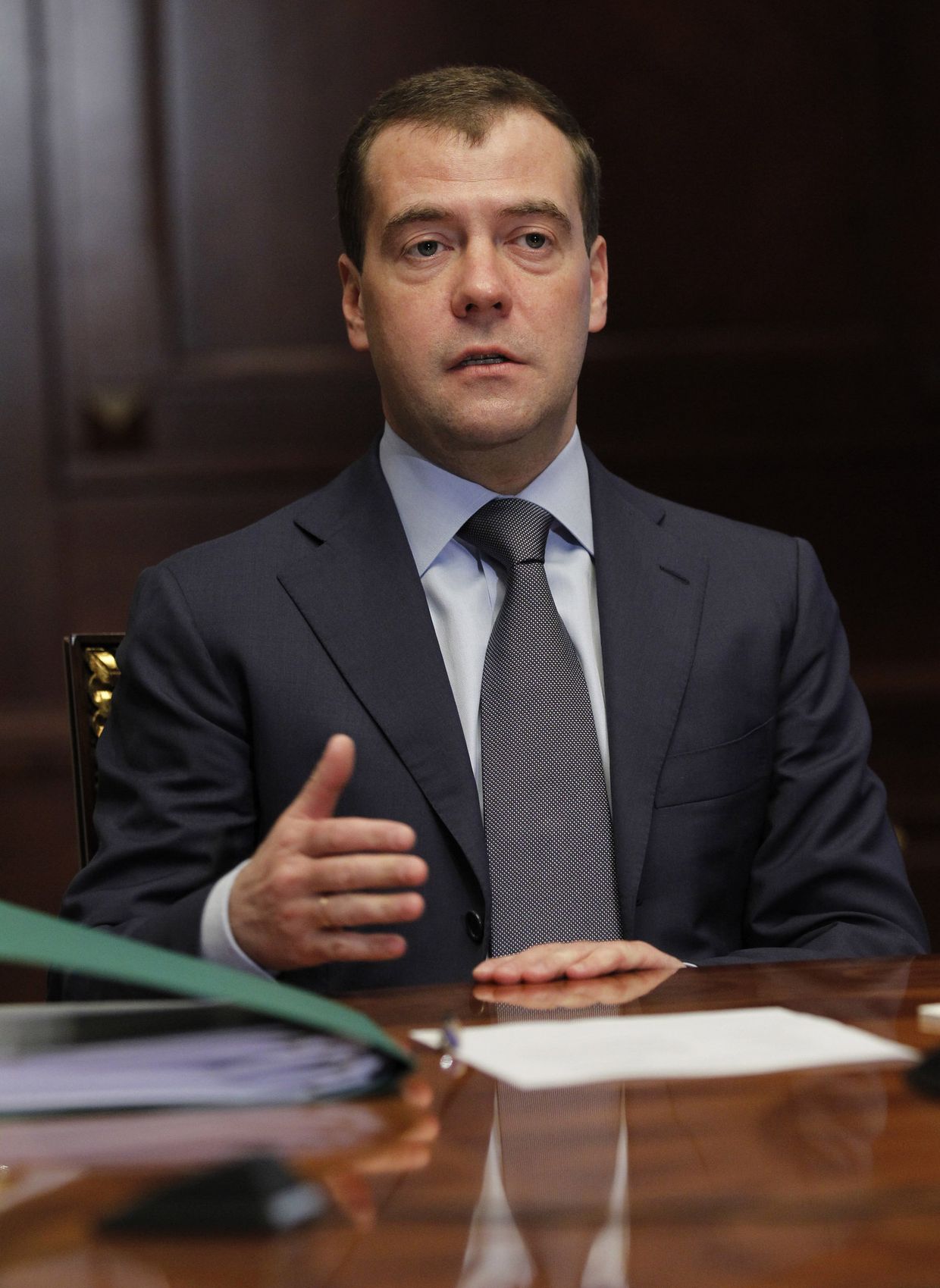 Президент РФ Д.Медведев 