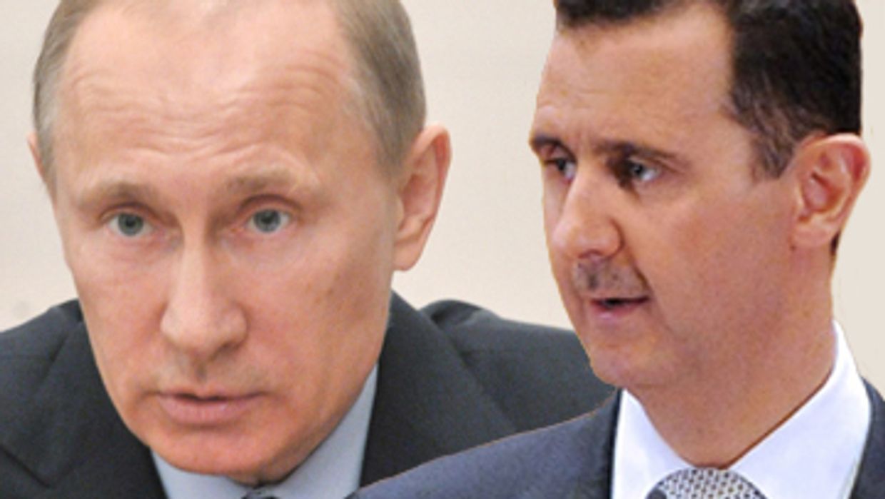 Башар Асад и Владимир Путин