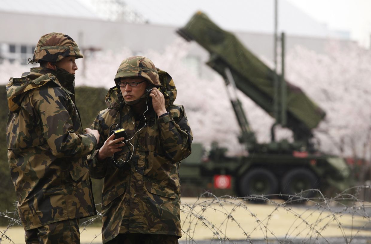 Зенитно-ракетные комплексы Пэтриот (PAC-3) в Японии