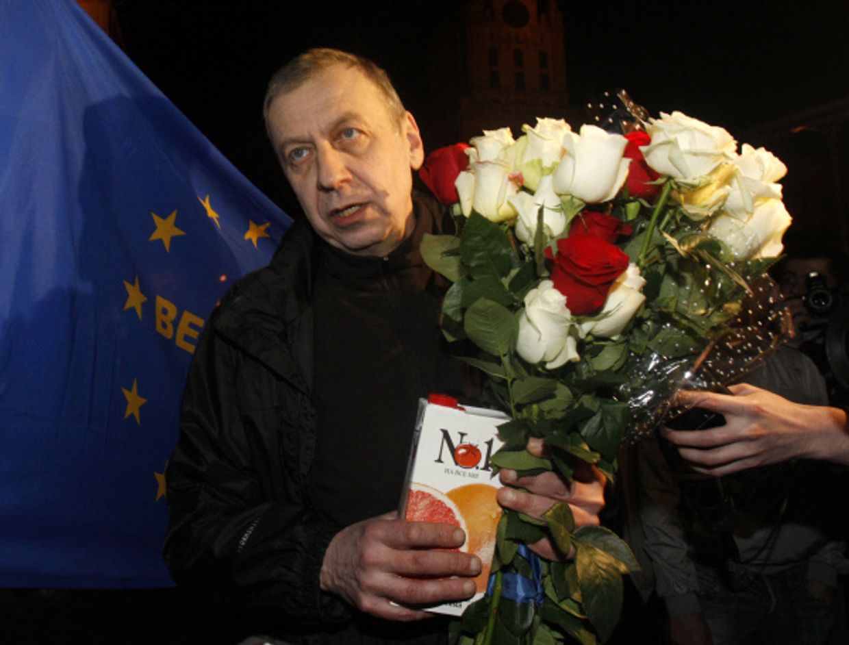 Андрей Санников прибыл в Минск из колонии
