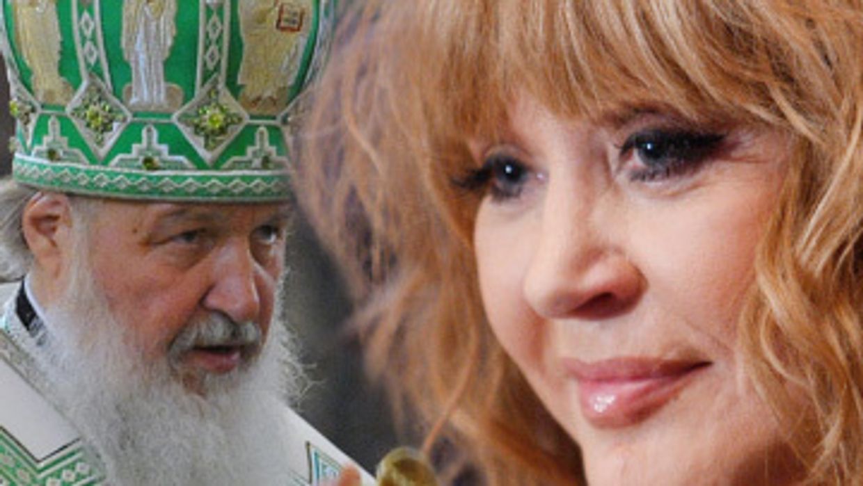 Патриарх Кирилл и Алла Пугачева