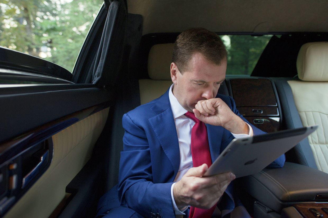 Президент РФ Дмитрий Медведев 