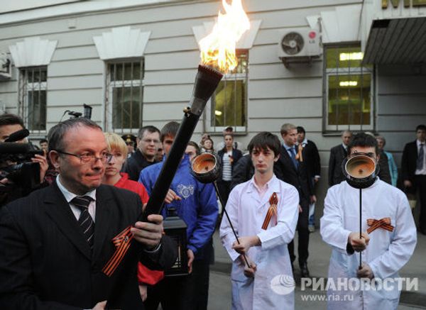 Факельное шествие в честь 67-й годовщины Победы в ВОВ