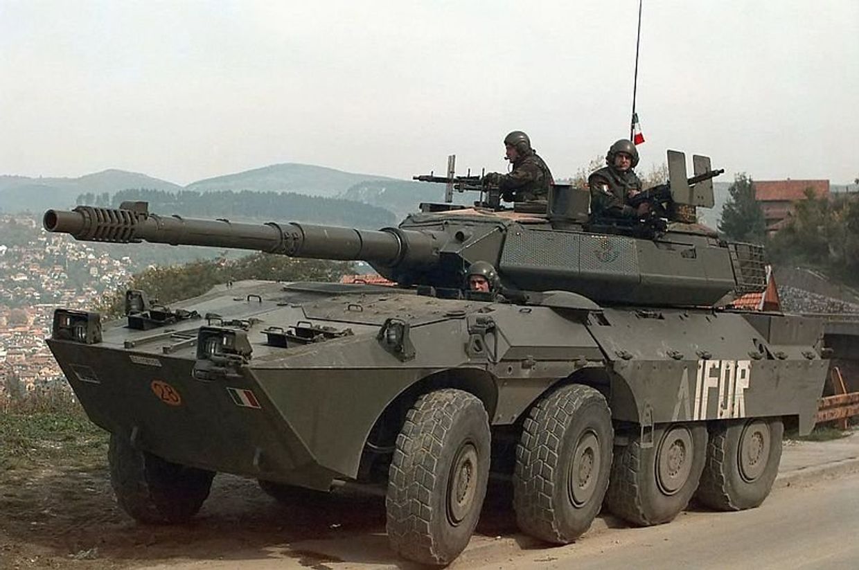 Итальянский танк «Кентавр» (Centauro)
