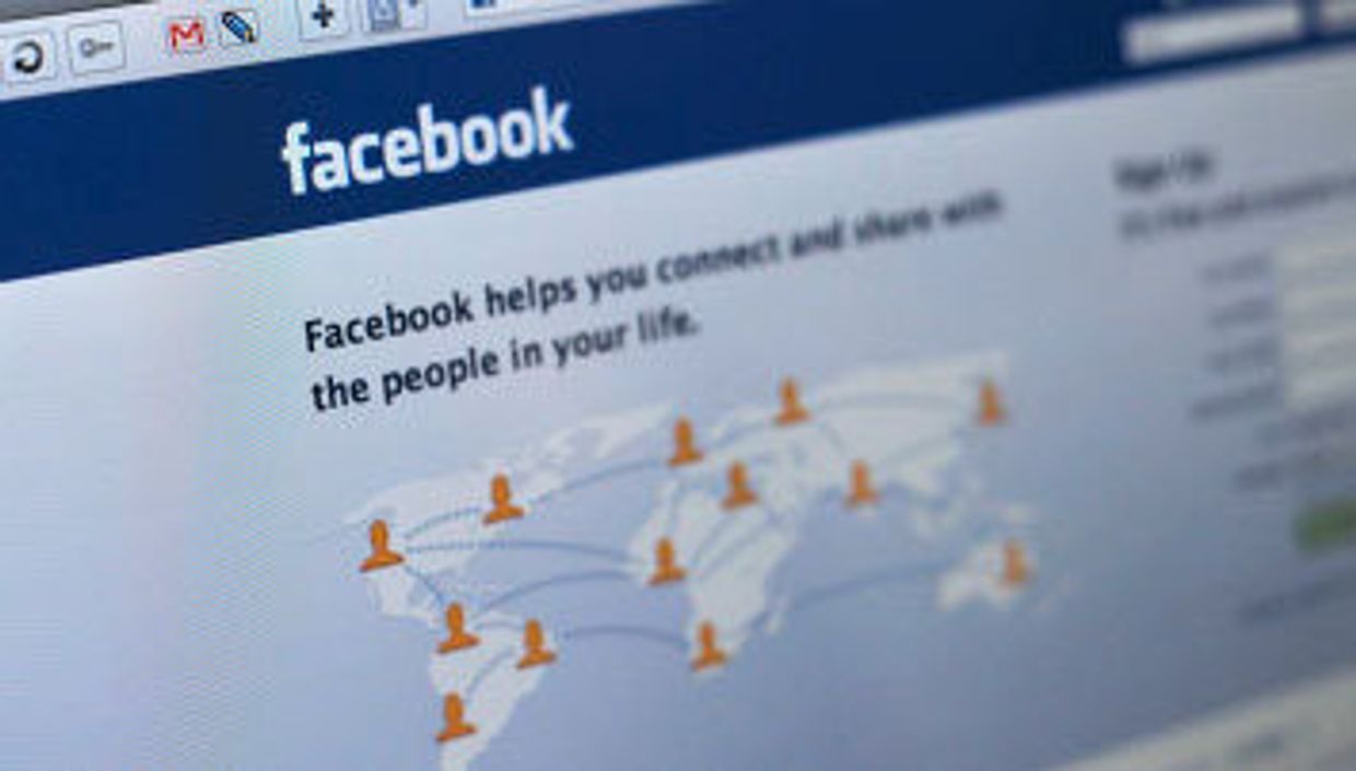 Страница социальной сети Фейсбук