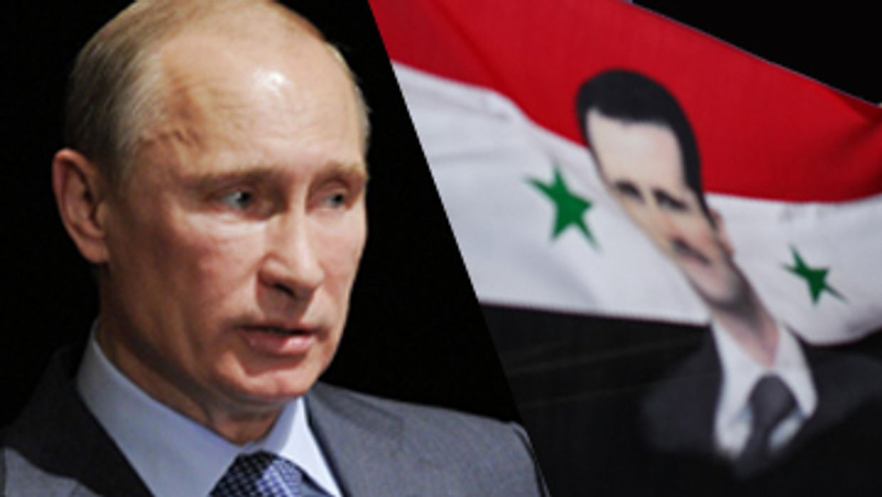 Владимир Птуин и Башар Асад
