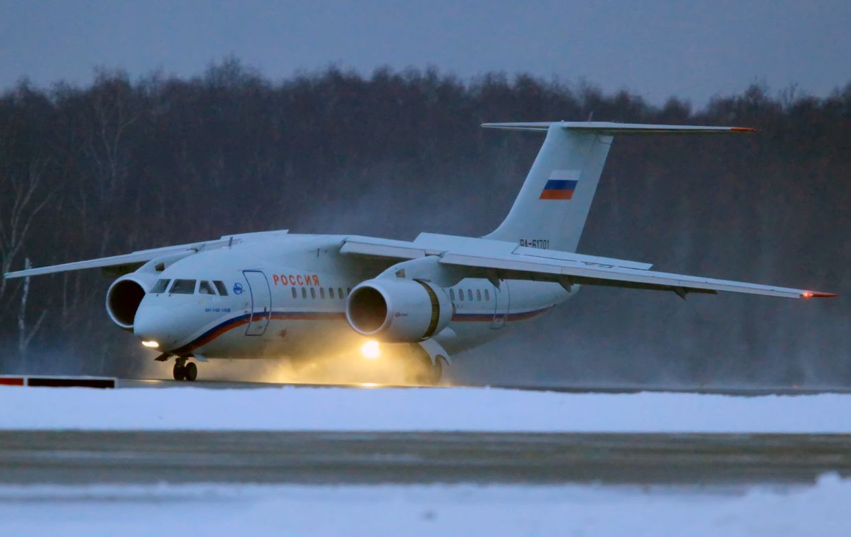 Первый пассажирский рейс реактивного самолета Ан-148