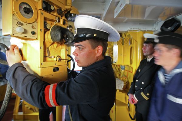 Российско-французские военно-морские учения в Балтийском море