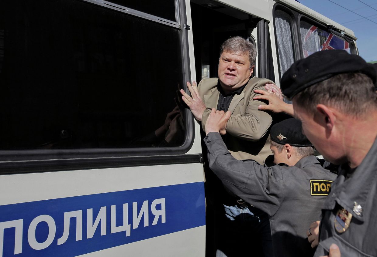 Пикет против закона о митингах
