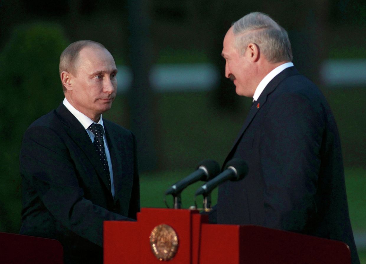 Визит Владимира Путина в Минск