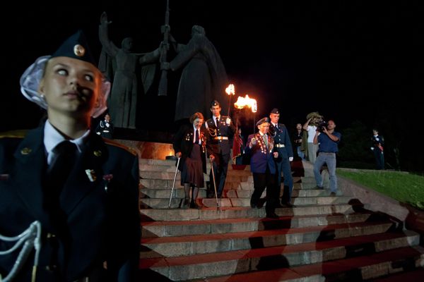 Мемориальная акция «Свеча памяти» в Томске