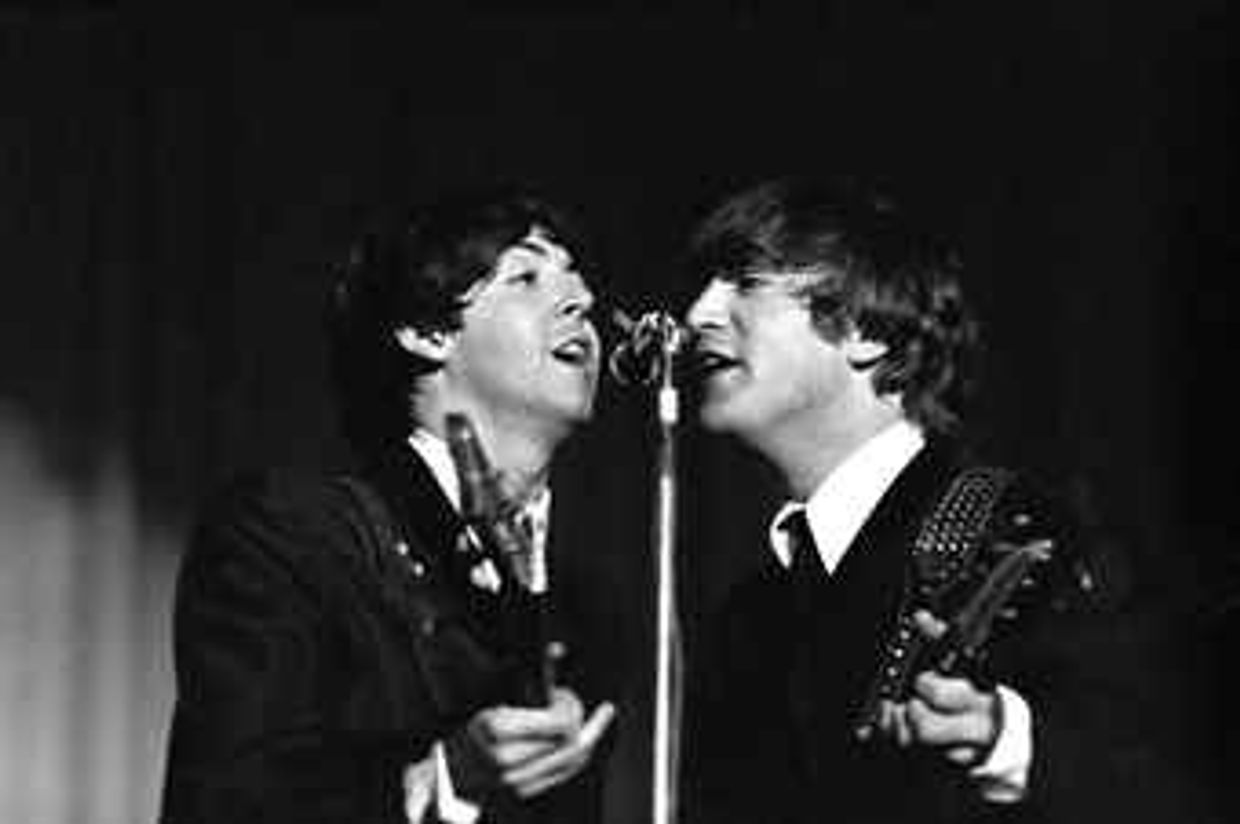 Фото из коллекции неизвестных снимков группы Beatles