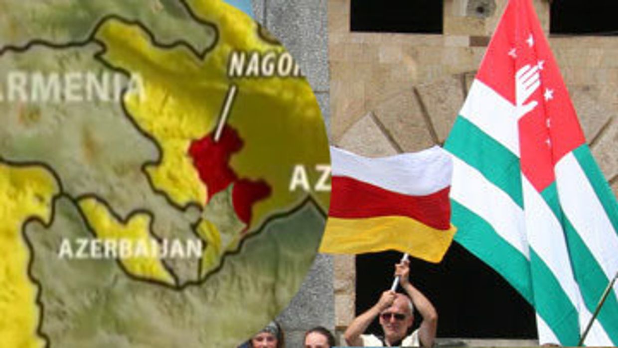 Абхазия, Южная Осетия и Нагорный Карабах