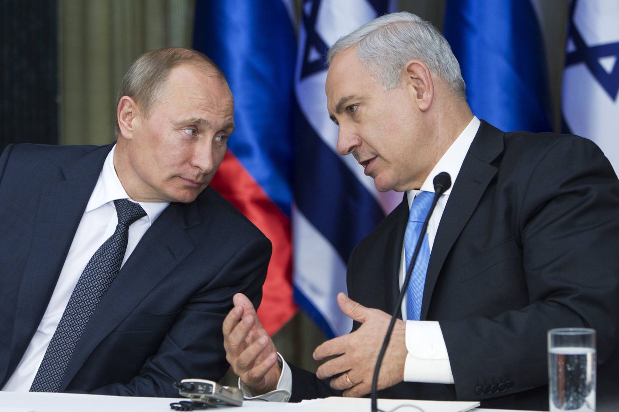 Владимир Путин и Биньямин Нетаньяху