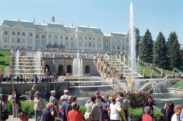 В Петродворце