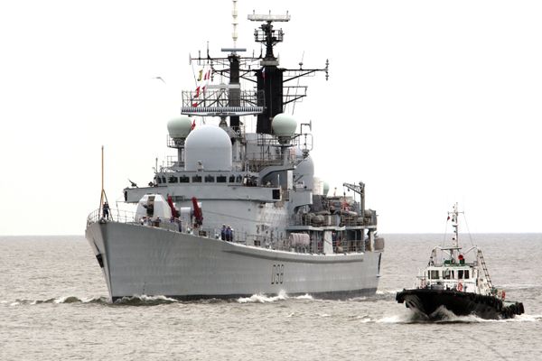 Корабли международных военно-морских учений «Фрукус-2012»