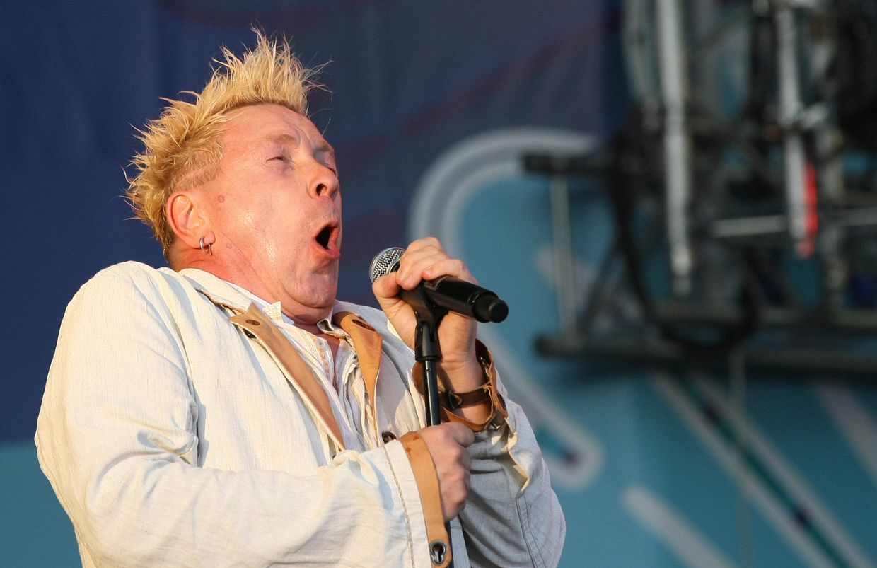 Лидер группы «Public Image Limited» Джон Лайдон 
