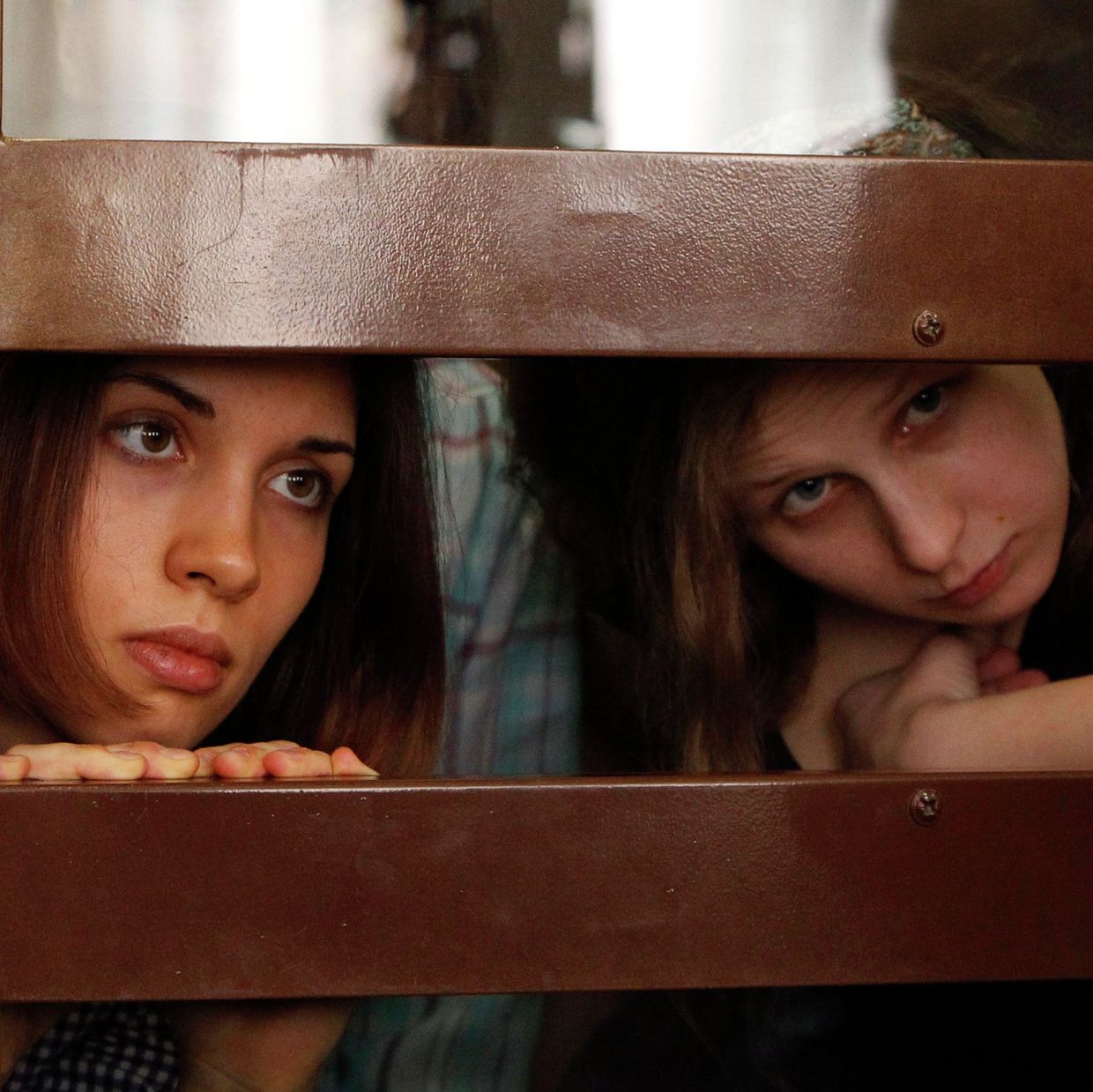 Участницы Pussy Riot на суде