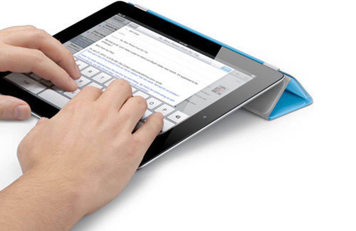 Работа с электронной почтой на iPad 2