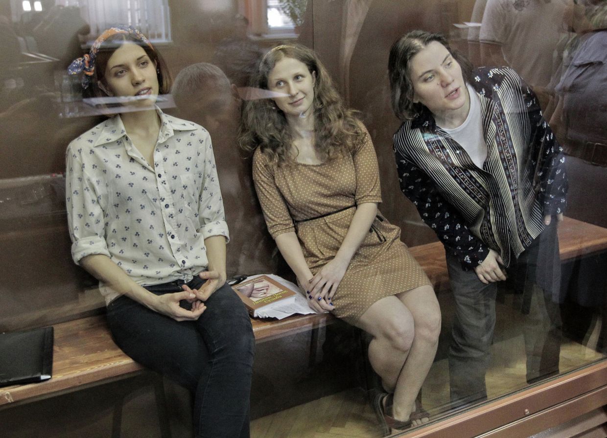 Заседание суда по делу Pussy Riot Заседание суда по делу Pussy Riot