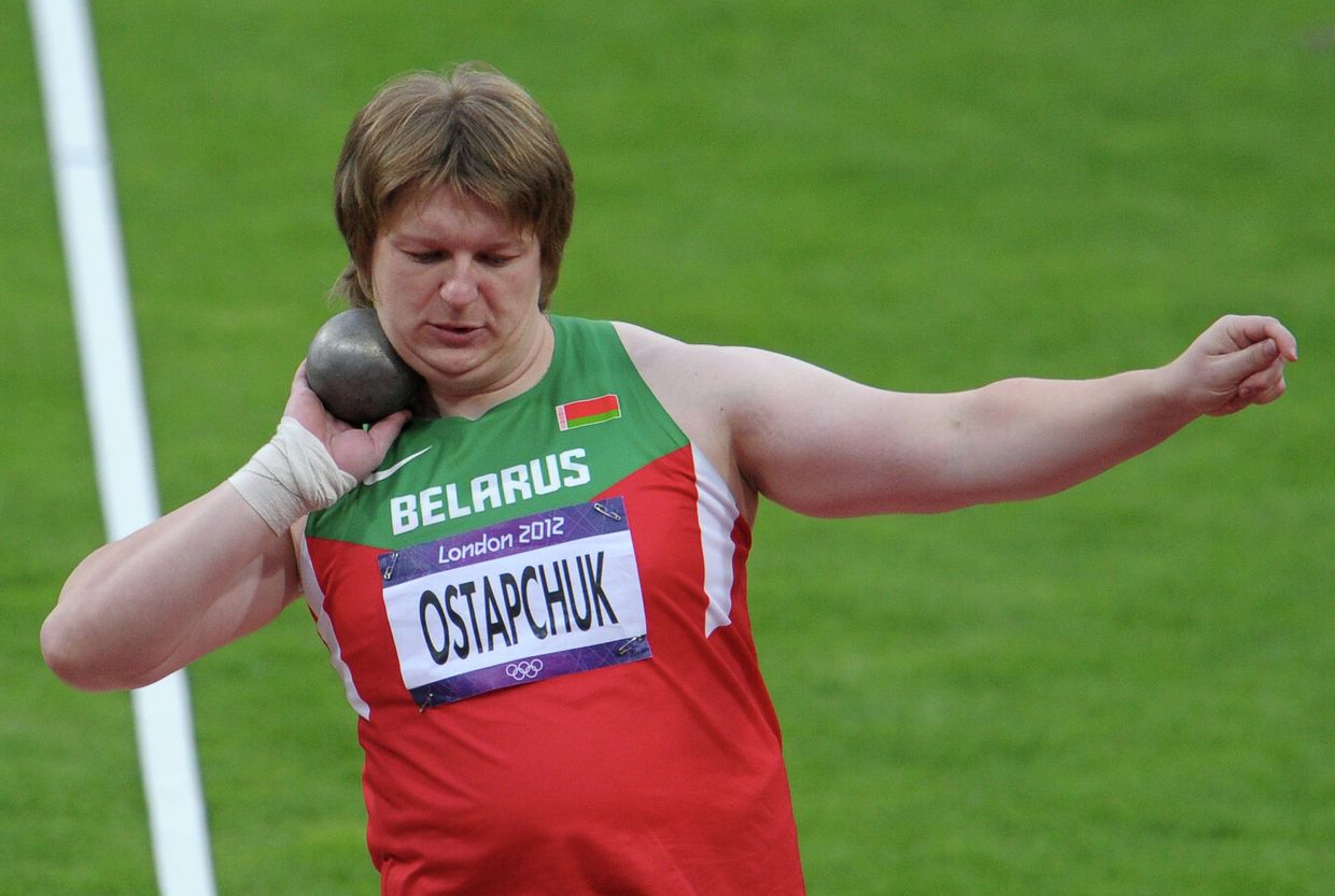 Белорусская спортсменка Надежда Остапчук