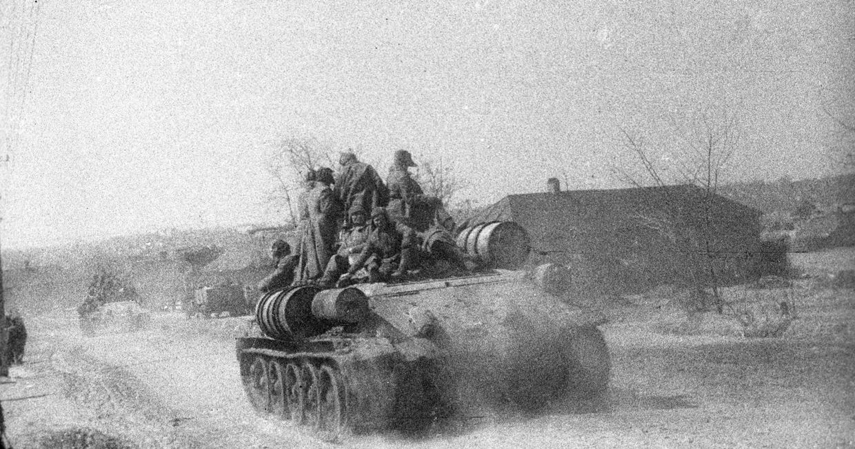 Танки 64-ой армии на подступах в Сталинграду Танки 64-ой армии на подступах в Сталинграду
