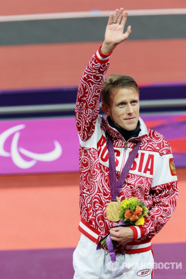 Российский легкоатлет Роман Капранов 