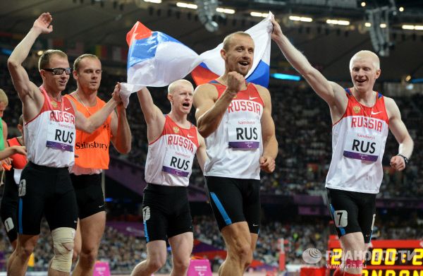 Российские легкоатлеты
