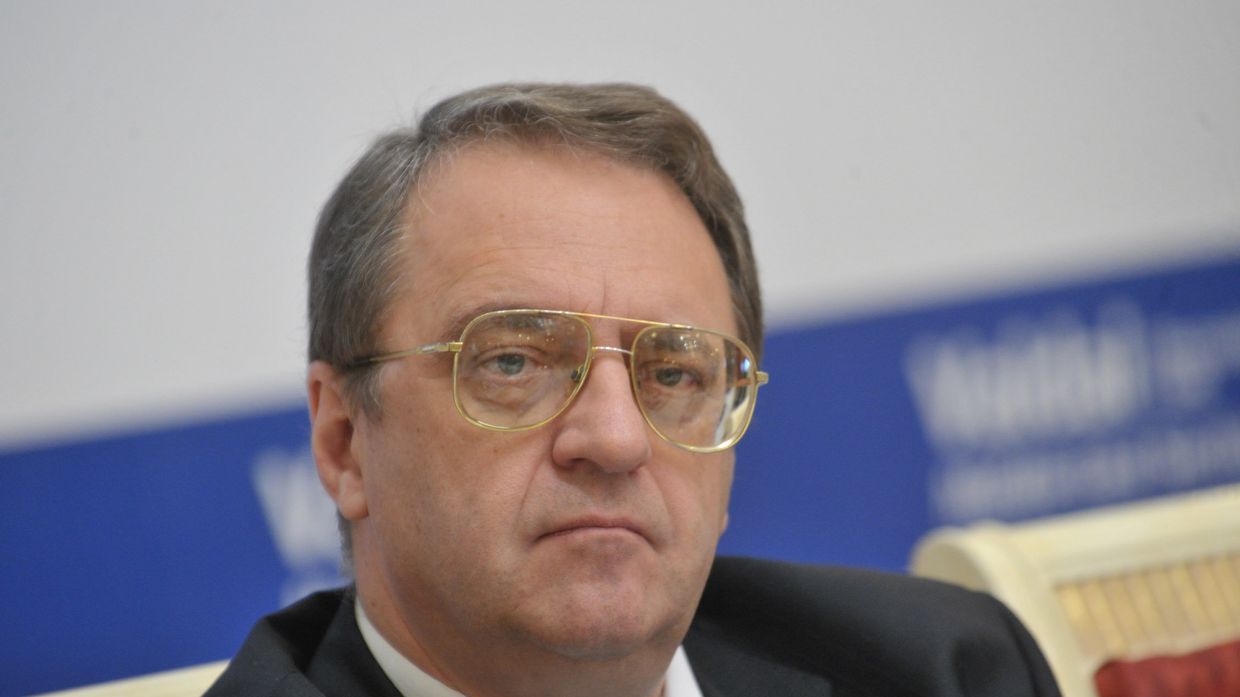 Замглавы МИД РФ Михаил Богданов на конференции ближневосточной секции Международного дискуссионного клуба Валдай.