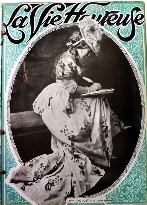 Женщины на обложках журналов 1880-хх гг.
