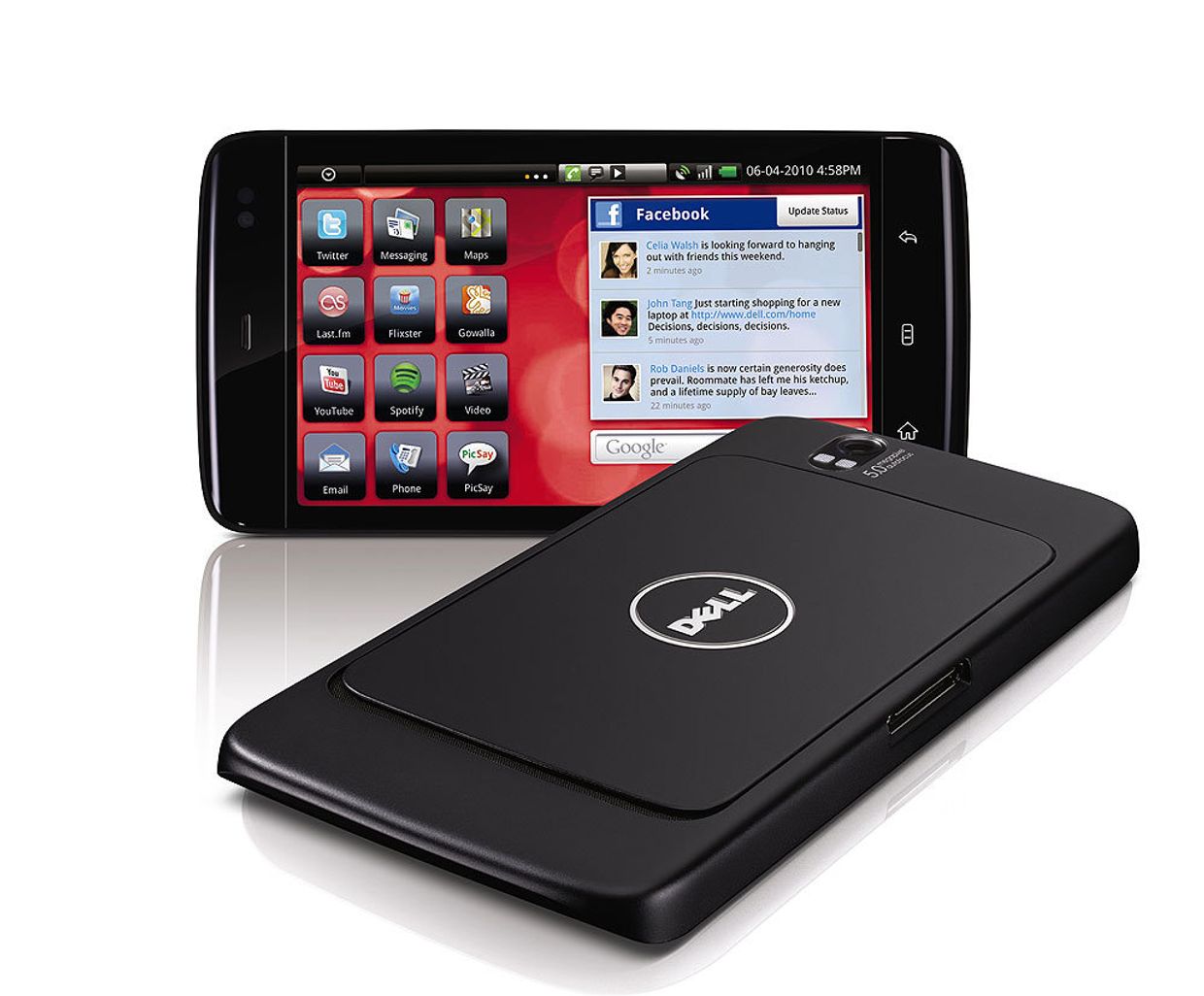 Планшетный компьютер Dell Streak