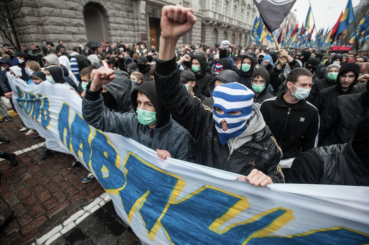 Марш по случаю 70-летия Украинской повстанческой армии