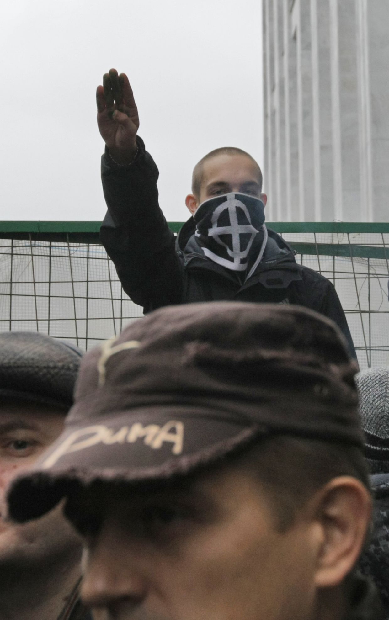 Несанкционированный «Русский марш» в Москве