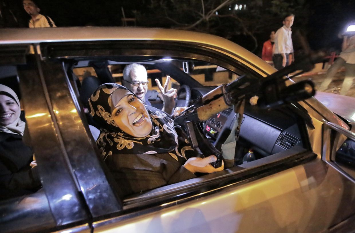 Перемирие между палестинскими группировками сектора Газа и Израилем, архивное фото