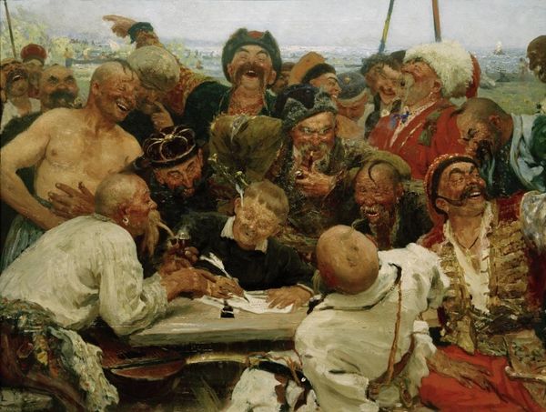 Картина Ильи Репина «Запорожцы»