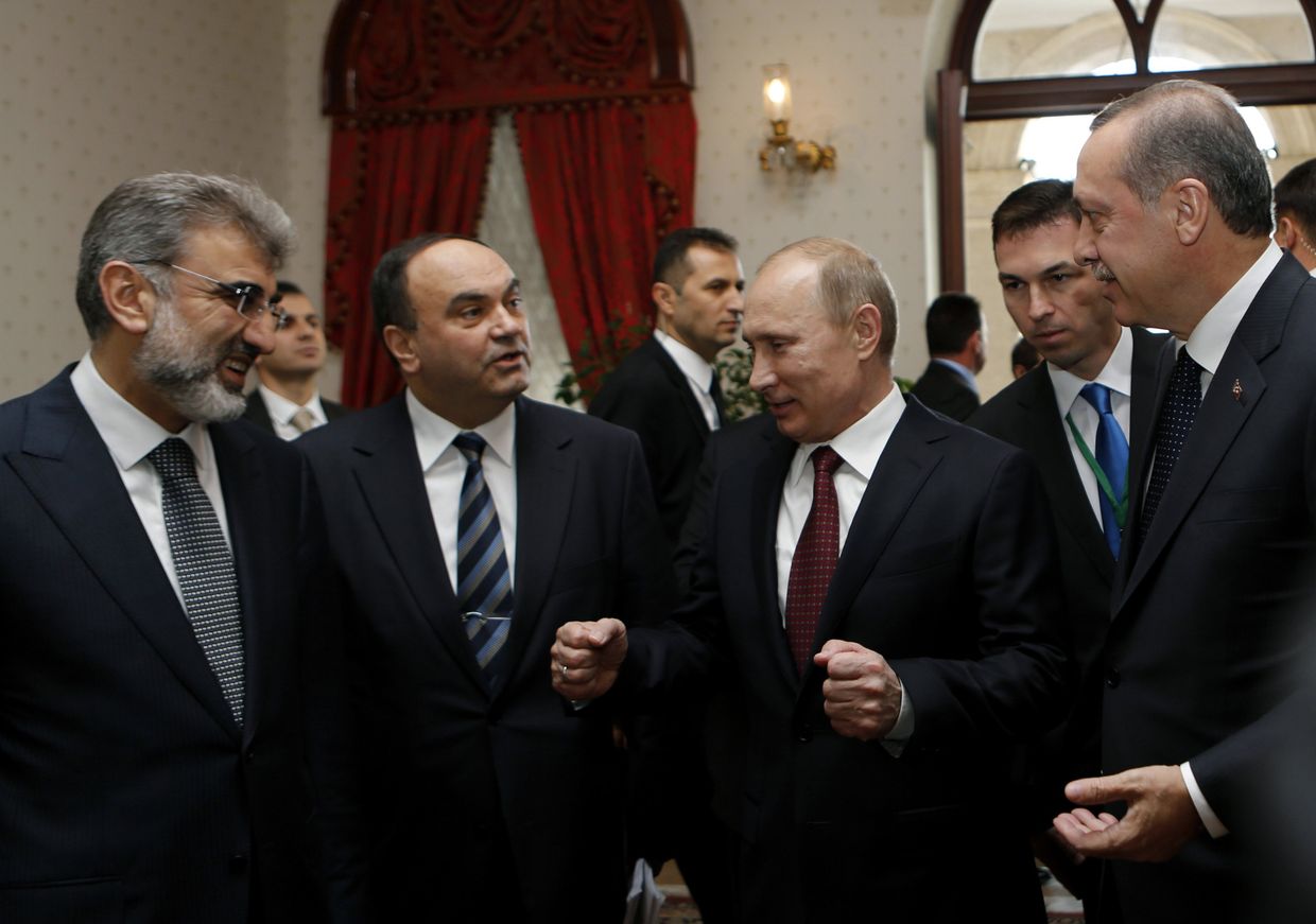 Рабочий визит Владимира Путина в Турцию