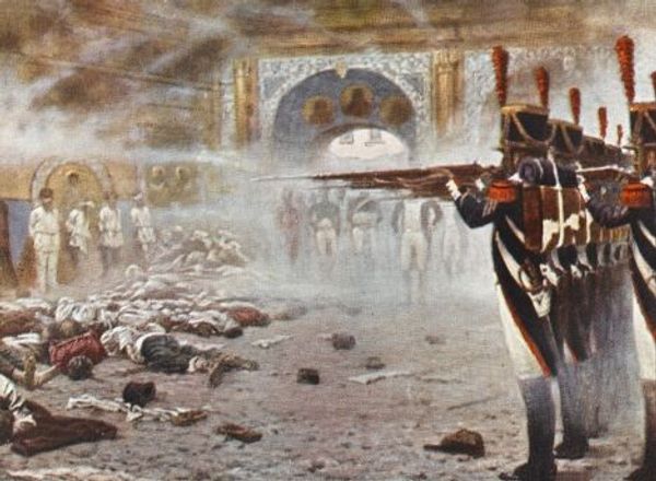 Картина Василия Верещагина «Расстрел в Кремле», 1897—1898 гг.
