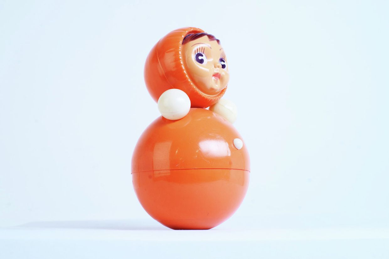 Игрушка «Неваляшка», СССР