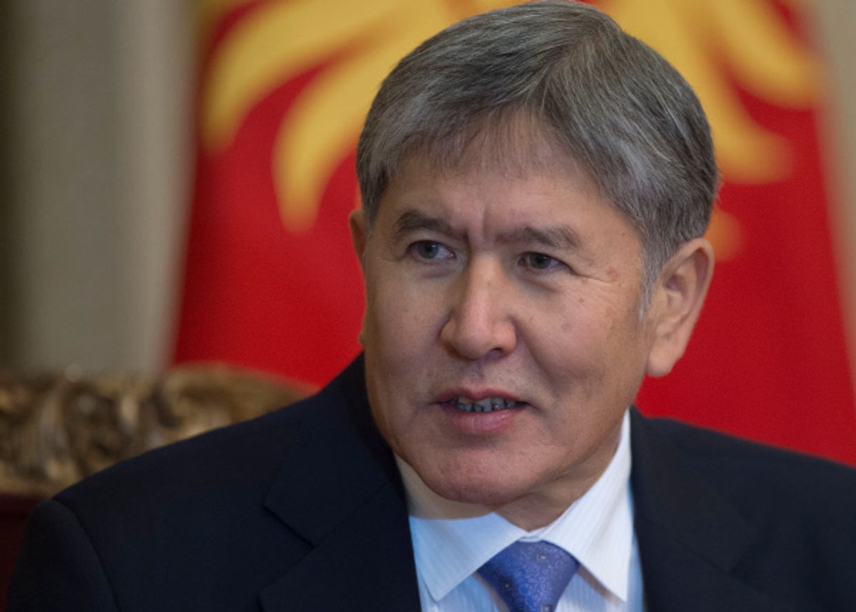 Президент Киргизии Алмазбек Атамбаев