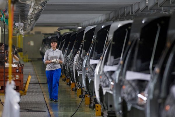 Работа завода ОАО «АвтоВАЗ» в Тольятти
