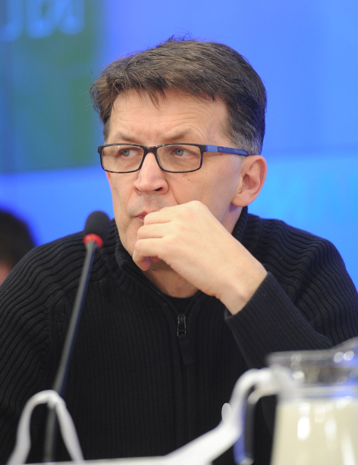 Пресс-конференция, посвященная созданию Лиги избирателей в Москве