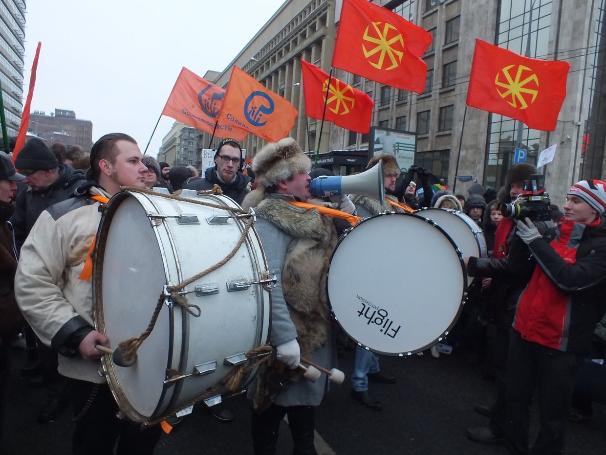 Марш против подлецов в Москве
