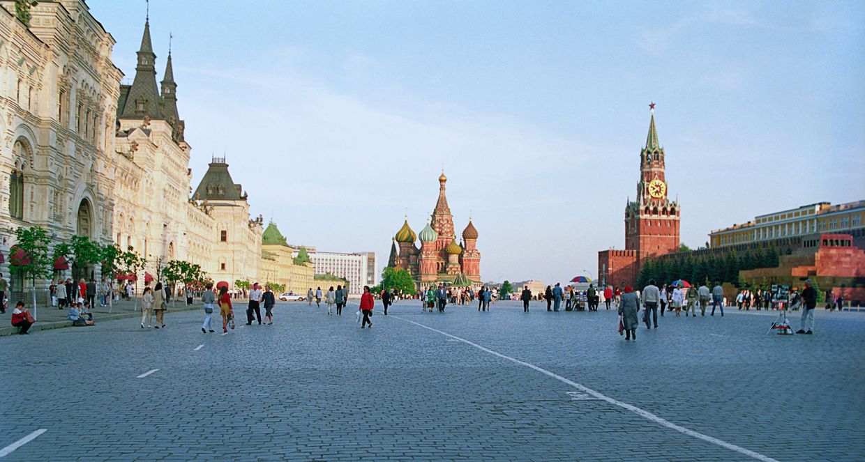Красная площадь в Москве