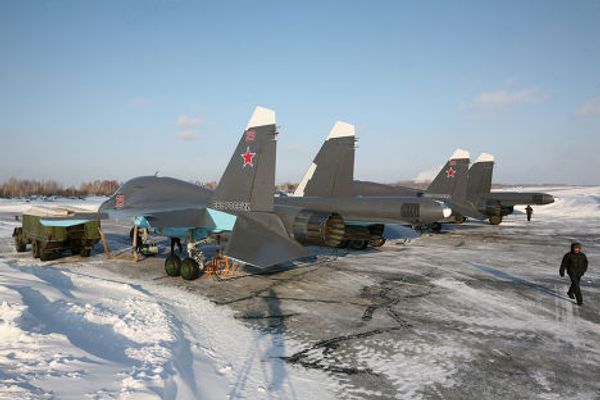 Подготовка самолетов Су-34 для передачи министерству обороны РФ