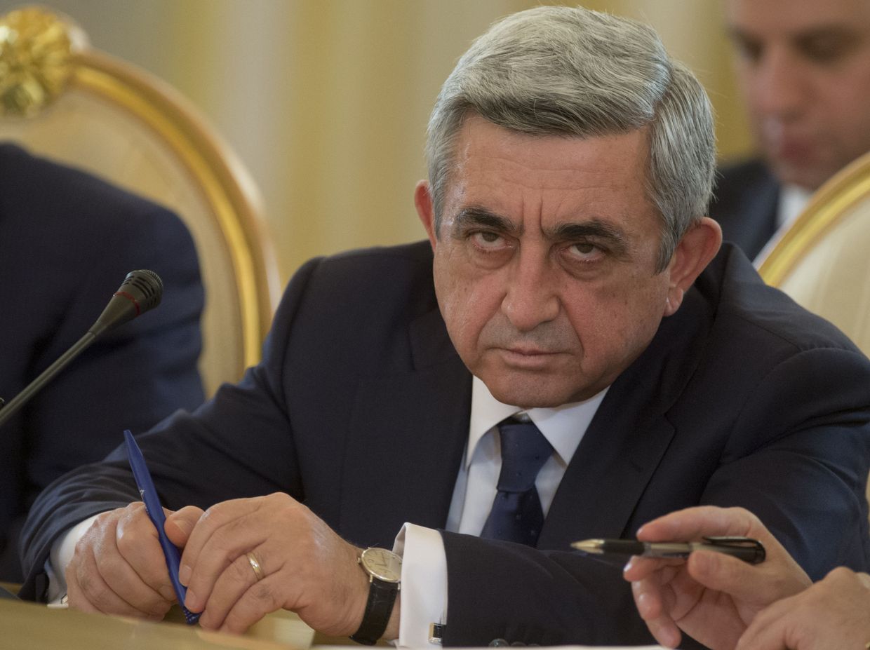 Президент Армении Серж Саргсян. Архив Президент Армении Серж Саргсян. Архив