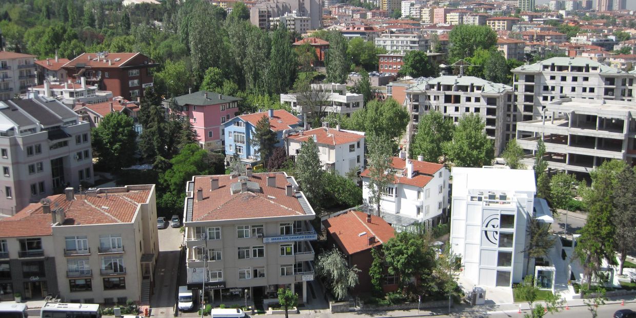 Вид на Анкару Вид на Анкару