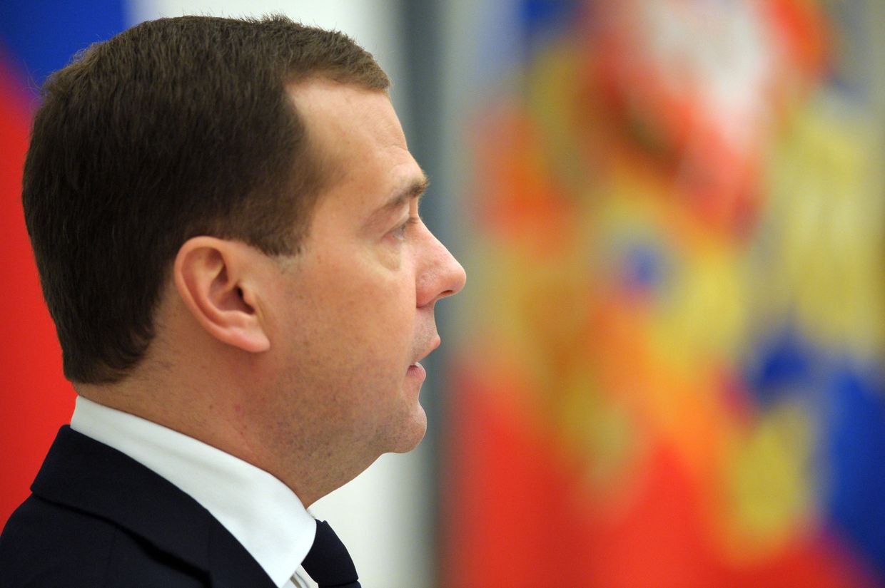 Председатель правительства РФ Дмитрий Медведев