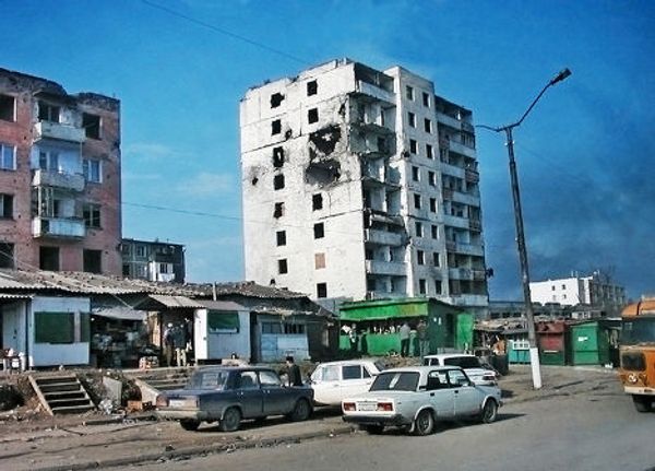 Разрушения в Грозном, Чечня Разрушения в Грозном, Чечня